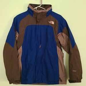 Boy's xl blue/gray the north face hyvent winter jacket